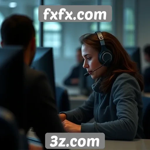 Desempenho do suporte ao cliente no fxfx.com