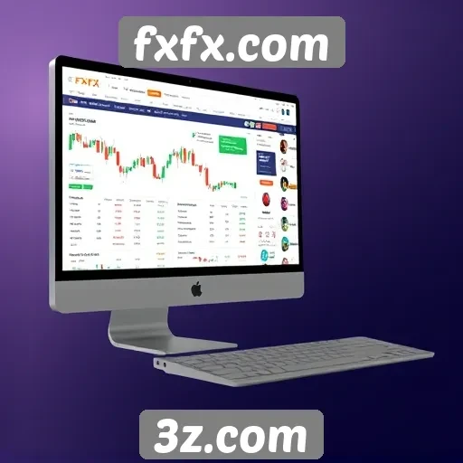 nova interface do usuário do fxfx.com melhora navegação